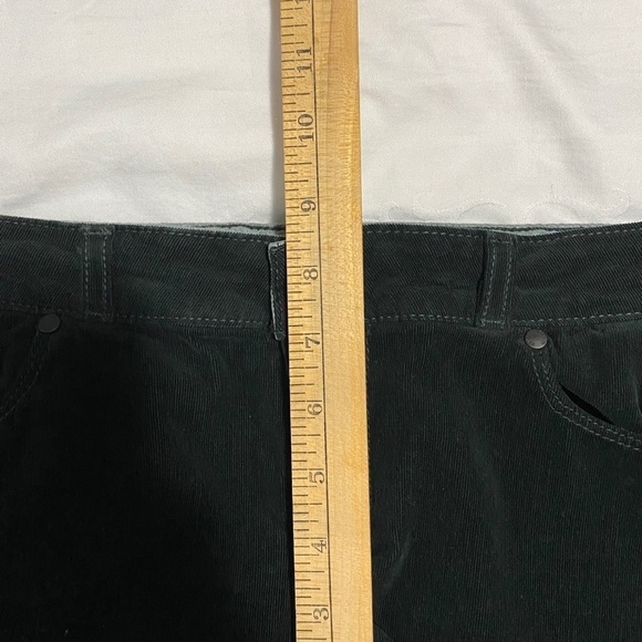 Paige Verdugo Jegging Women's Black‎ Corduroy Pants Size 31 - Picture 9 of 11